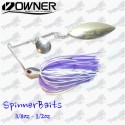 Spinnerbaits Violeta/White