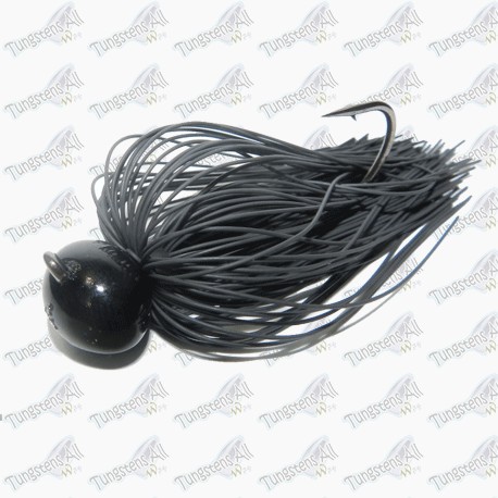 Jig Football Sin Antialgas "Negro Rubber Fino"