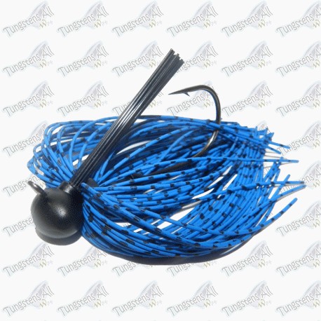 Jig Football "Blue Rubber Thick"