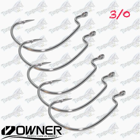 Anzuelo Owner Curvo 3/0 (5 und)