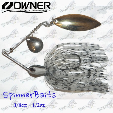 Spinnerbaits  white tine