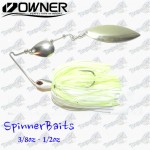 Spinnerbaits white/chartreuse